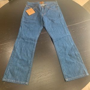 James Jeans US Jeans Women Cropped Capri Sz 26 Chris Retro Star Blue Stretch Vtg